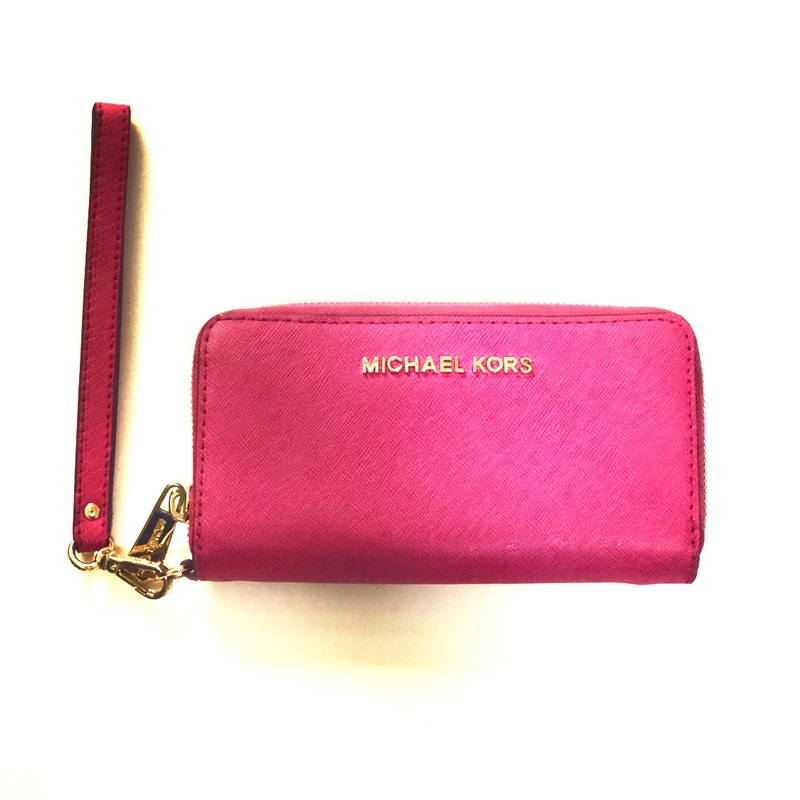 Michael Kors 桃紅色中夾