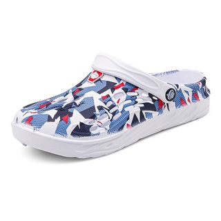 鳥巢拖鞋 夏季休閒沙灘鞋 男洞洞鞋 花園鞋 休閒鞋 減震 涼拖 透氣男鞋 防滑舒適 大碼 潮鞋