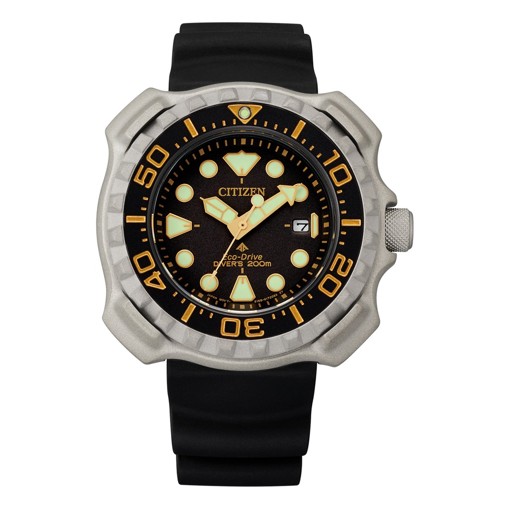 CITIZEN星辰PROMASTER超級鈦金屬TM復刻1982經典潛水錶-迷彩錶盤公司貨(BN0220-16E)