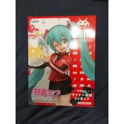 全新 正版 日本TAITO X Game Taito Station限定 初音未來 店員 制服ver 景品模型 UFO