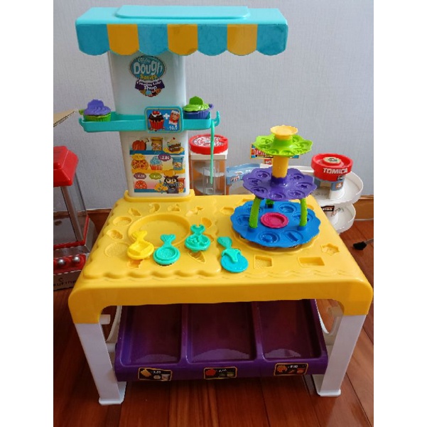 兒童玩具廚房黏土工作台