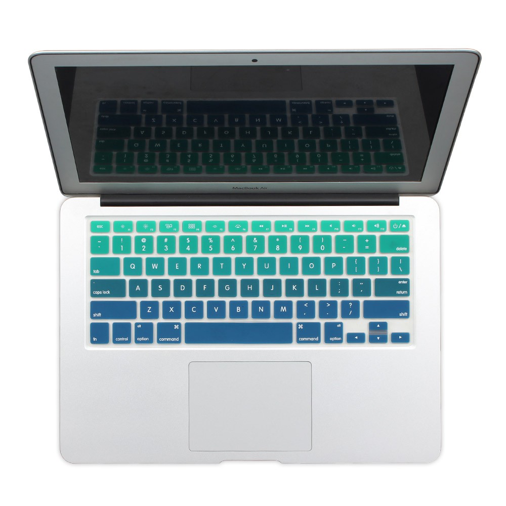 漸變色保護膜 通用MacBook Air 11吋  Air 11.6 型號 A1370 A1465 硅膠鍵盤膜 防塵