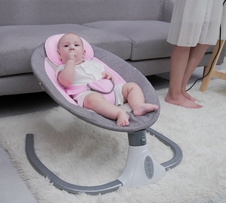 抖音同款+【最優雜貨鋪】嬰兒電動搖椅搖床搖籃哄娃神器哄睡新生兒安撫椅嬰兒床