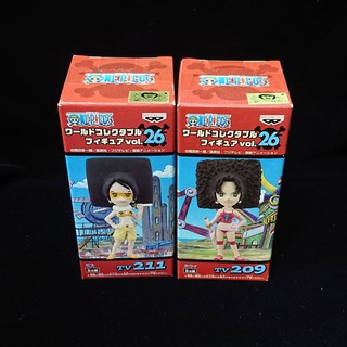 【零壹零收藏屋】正版金證全新 WCF VOL.26 水之七島篇 方塊姐妹花 TV221 TV209 海賊王 景品 公仔