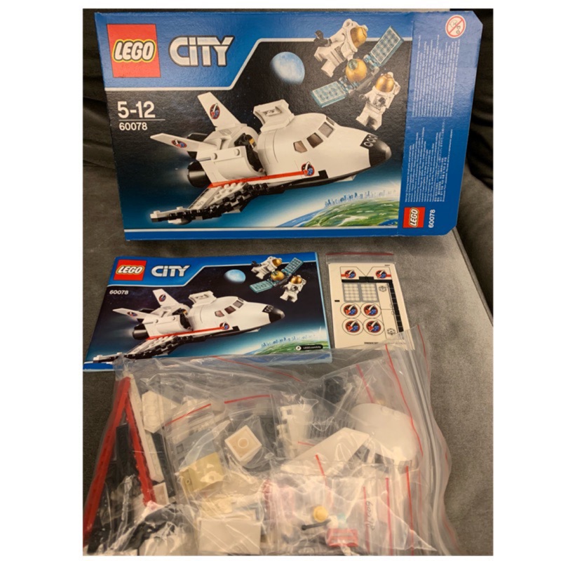 LEGO 60078 CITY 太空梭 太空人