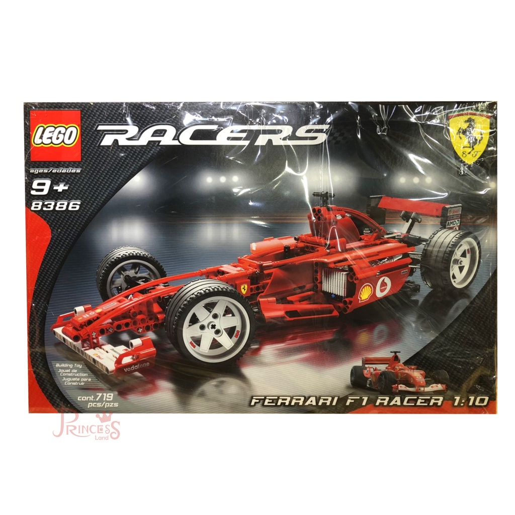 公主樂糕殿 LEGO 樂高 8386 Technic 科技 絕版 法拉利 F1 1:10