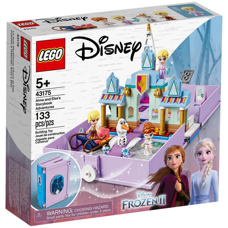 ◎朵依小舖◎LEGO 樂高◎Disney 迪士尼公主 系列◎43175 冰雪奇緣 安娜與艾莎的口袋故事書 立體書◎