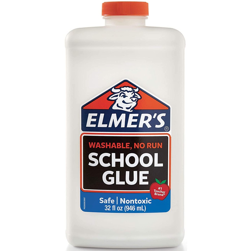 Elmer's School Glue 史萊姆製作/工藝創作專用膠水 946 ml - 2024678 (美國牛頭牌)