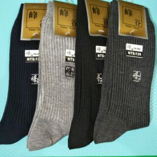 台灣製 純棉襪 紳士襪 3/4中筒長襪 襪子 休閒襪