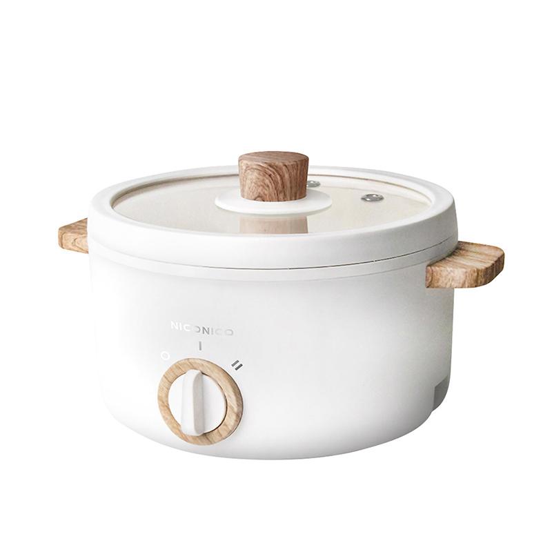 限時特賣 出清NICONICO 奶油鍋系列1.7L日式陶瓷料理鍋NI-GP930 takaya鷹屋公司貨 不沾鍋 火鍋暖