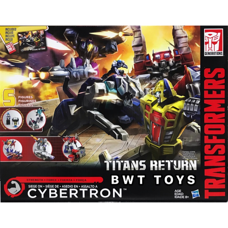 【BWT】變形金剛泰坦之戰系列 BBTS 限定版 Siege on Cybertron 圍攻賽伯坦 雷恩