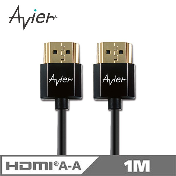 【Avier】HDMI A-A傳輸線~1.4超薄極細版 (1M)【福利品】