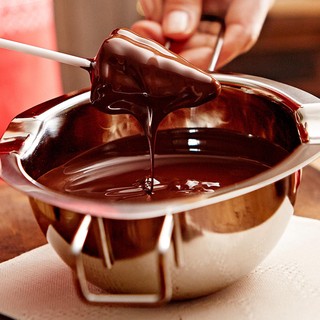 黃油巧克力熔爐平底不繡鋼隔水融化碗手工巧克力diy 烘焙加熱工具