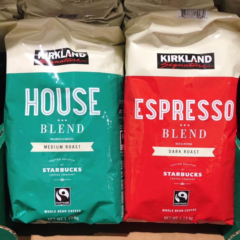 新版大包的🔥科克蘭☕️咖啡豆 精選/義式深焙烘培 咖啡豆 1.13公斤/包 Kirkland