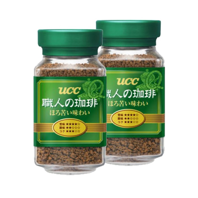限時優惠 UCC 職人香濃綜合即溶咖啡90g/罐x2