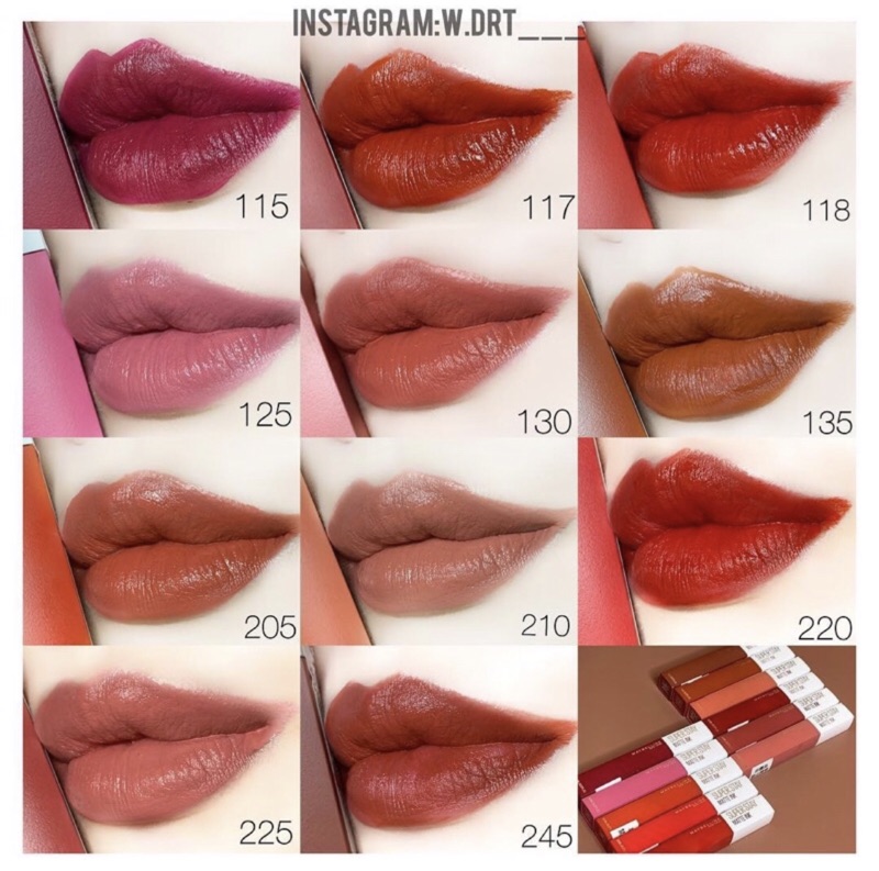 媚比琳maybellin超持久霧感液態唇膏 210表演家 蝦皮購物