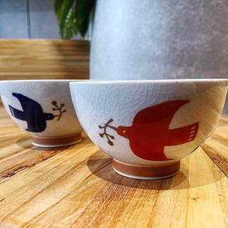 現貨 日本製 BISQUE 波佐見燒 日式 陶瓷碗 飯碗 湯碗 碗盤 日本碗 日式碗 瓷碗 夫妻碗 海鷗 碗 富士通販