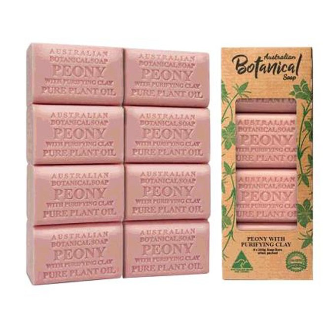 澳洲 Australian Botanical Soap  植物精油香皂8入 限量組合 (4種香味x2) C235945