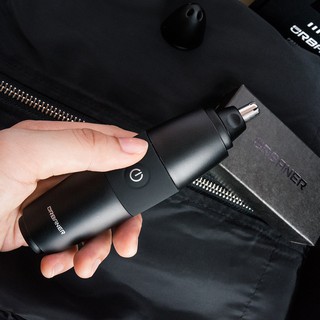 URBANER奧本【頂級水洗式電動鼻毛刀】MB-061B IPX8防水 低調霧黑款 鼻毛刀 臺灣製造 男生禮物