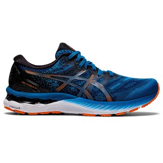 Asics 男鞋 慢跑鞋 GEL-NIMBUS 23 藍 黑【運動世界】1011B004-400