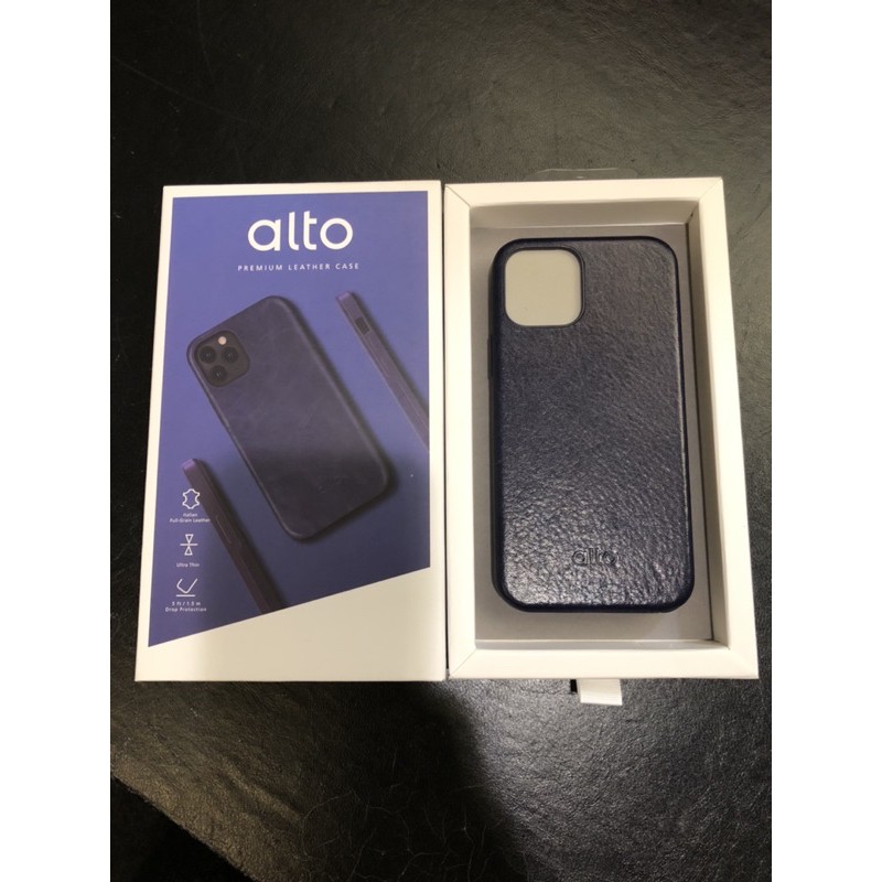 Alto Original 360 皮革手機殼 – 海軍藍（iPhone 12 / Pro）