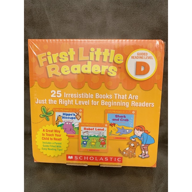 First Little Readers Parent Pack：Level D｜學齡前幼兒必備英語橋梁書