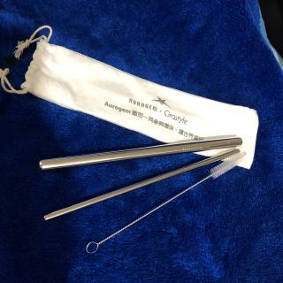 全新 專櫃 環保 吸館 粗吸管 清洗刷 不鏽鋼