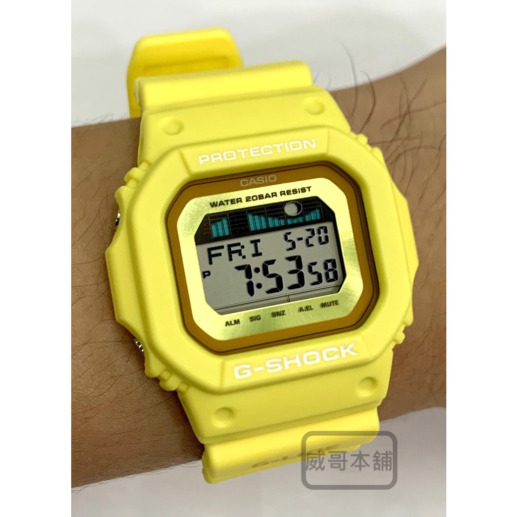 【威哥本舖】Casio台灣原廠公司貨 G-Shock GLX-5600RT-9 經典潮汐衝浪錶 GLX-5600RT