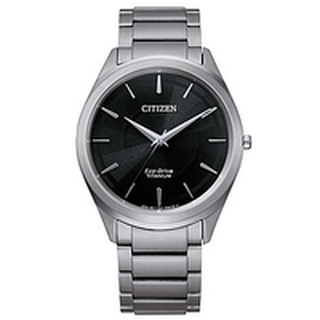 私訊甜甜價CITIZEN 星辰 GENT'S 光動能鈦金屬時尚男錶 -黑BJ6520-82E