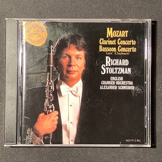 Mozart莫札特-豎笛（單簧管）& 巴松管協奏曲 Stoltzman史託茲曼/豎笛 許奈德/指揮 美國版