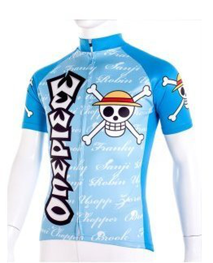 【OHIOSPORT】出清 810010301 水藍 航海王 onepiece 01 短車衣 海賊王日本原廠授權