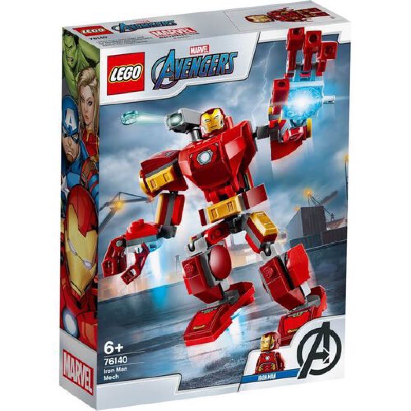 Home&amp;Brick 全新LEGO 76140 鋼鐵人機甲 超級英雄