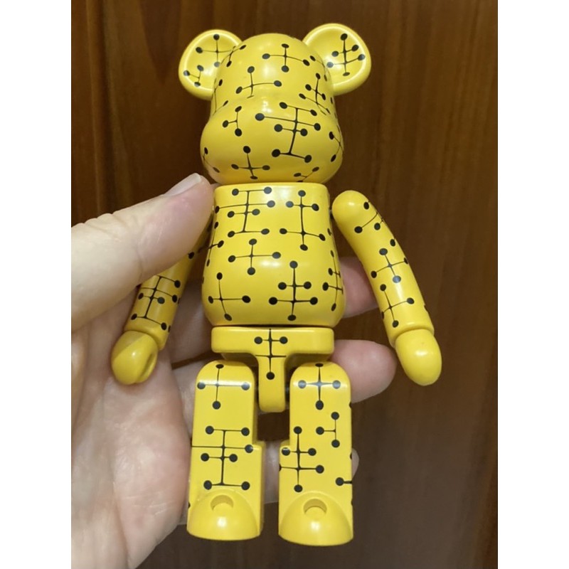 🟨日本正品🟨超合金 BE@RBRICK EAMES YELLOW 庫柏力克熊 200%