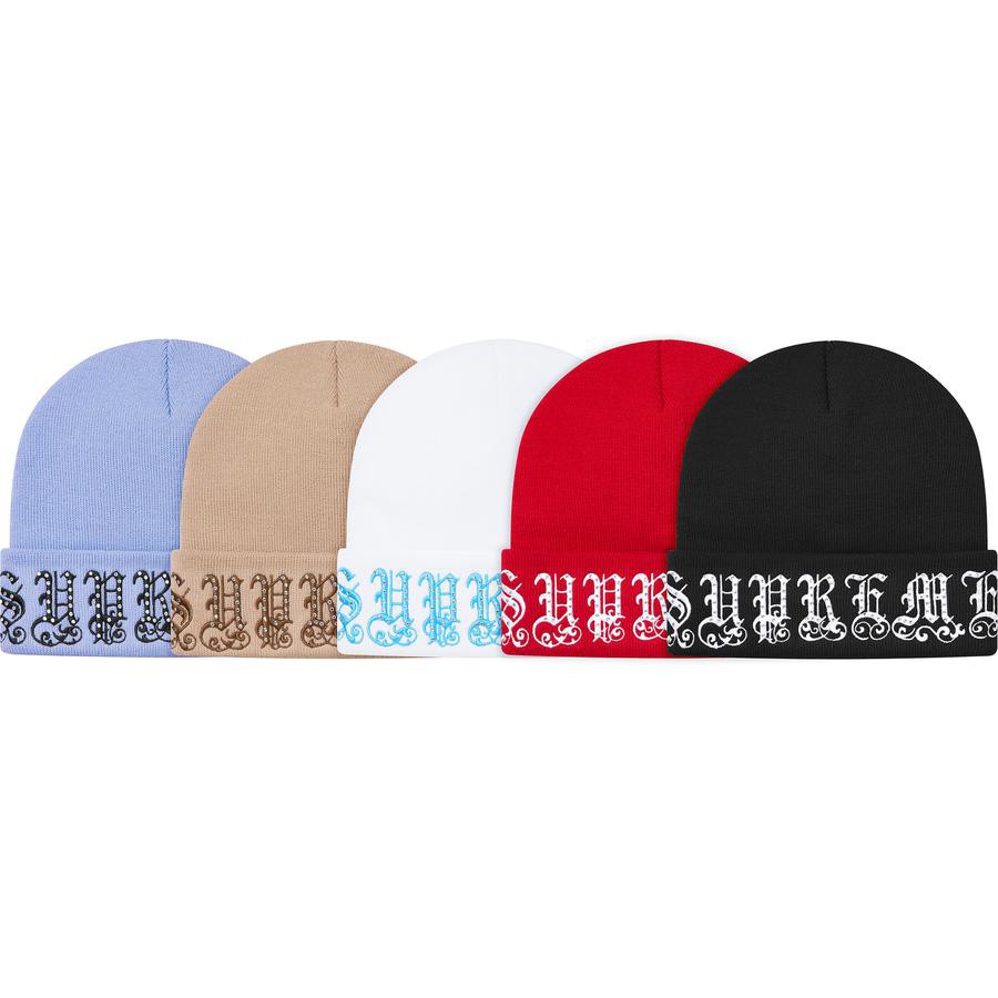 SALE／71%OFF】 Supreme - Old English Beanie ecousarecycling.com