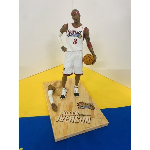 （已拆無盒）麥法蘭Mcfarlane Nba傳奇球星 戰神Allen Iverson