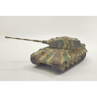 《模王》KINGTIGER 虎王 二戰德軍重型坦克 比例1/72 成品坦克 36295
