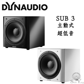 Dynaudio 丹拿 SUB 3 主動式超低音 300瓦 頻率響應低至22Hz 鈦孚公司貨