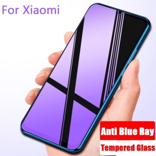 REDMI XIAOMI MI 3 件鋼化玻璃防藍光螢幕保護膜小米米紅米 Note 7 8 9 10 Pro Max 1