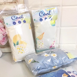 [現貨🇯🇵🔜] 冰淇淋 小雛菊 檸檬 涼感 枕頭套 枕墊 夏日必備 睡眠 日本進口 接觸冷感 COOL 枕套