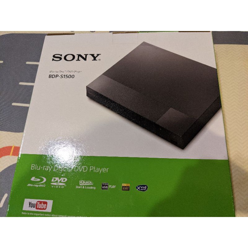 SONY 藍光播放機 BDP-S1500