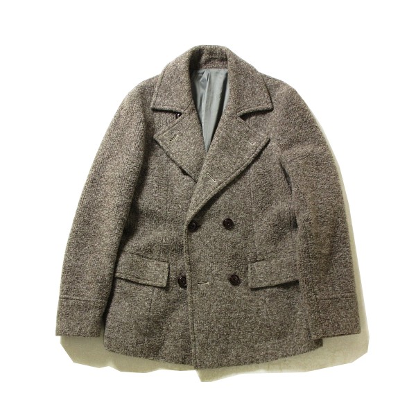 COMME CA ISM knit P coat 西裝外套