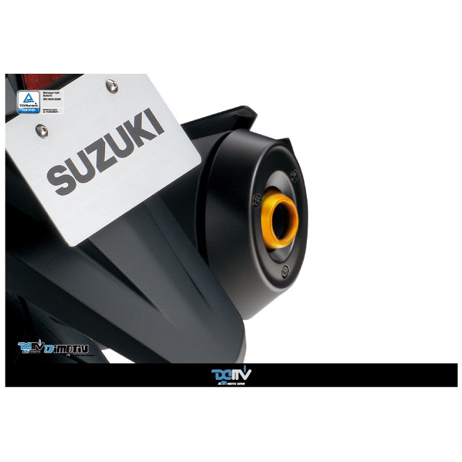 【93 MOTO】 Dimotiv Suzuki AN400 BURGMAN400 17-20年 排氣管口飾蓋 DMV