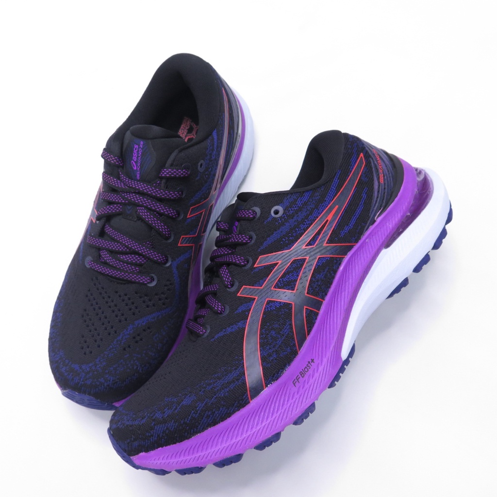 ASICS GEL-KAYANO 29 D楦 女款 緩震慢跑鞋 運動鞋 1012B297003 黑紫【iSport】