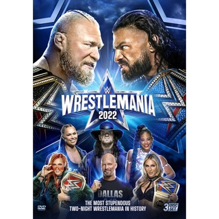 ☆阿Su倉庫☆WWE摔角 WrestleMania 38 DVD Blu-ray WM38摔角狂熱精選專輯藍光版 熱賣中