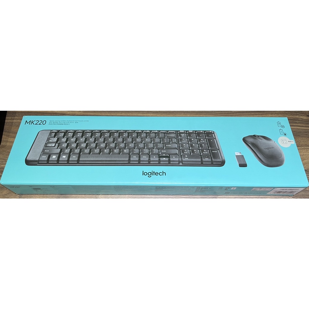 羅技 MK220 無線鍵盤滑鼠組
