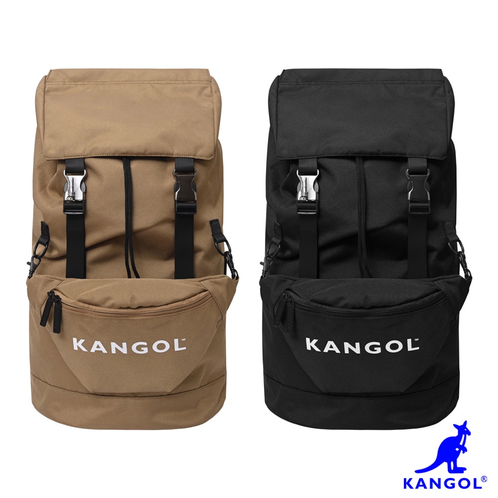 KANGOL 英國袋鼠 複合式 多功能 後背包 大容量書包 可放15.6吋電腦 雙肩包 上班 防潑水 上課 郊遊 男女