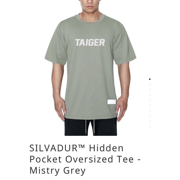 Taiger SILVADUR™ Hidden Pocket Oversized Tee