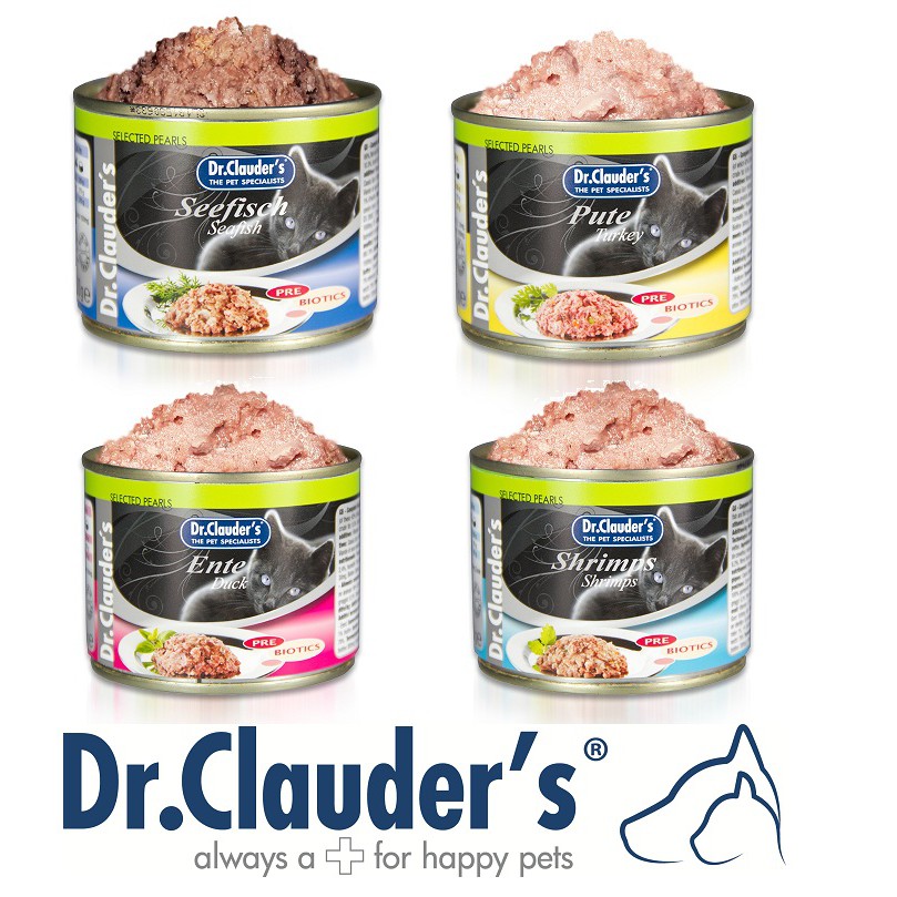 dr clauder 德國克勞德博士98趴 肉源貓用主食罐系列200g/400g