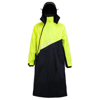 Outperform 奧德蒙 去去雨水走 君邁brightday 雨衣 X武士II 雙拉鍊 斜開 連身式 一件式 螢光黃
