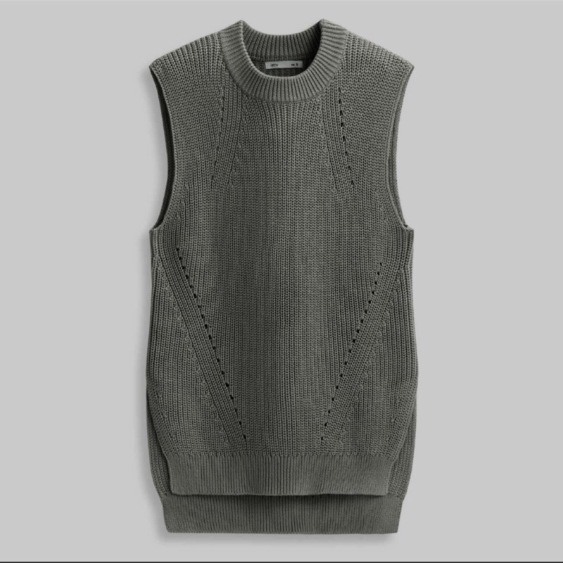 圓領針織背心 蝦皮購物